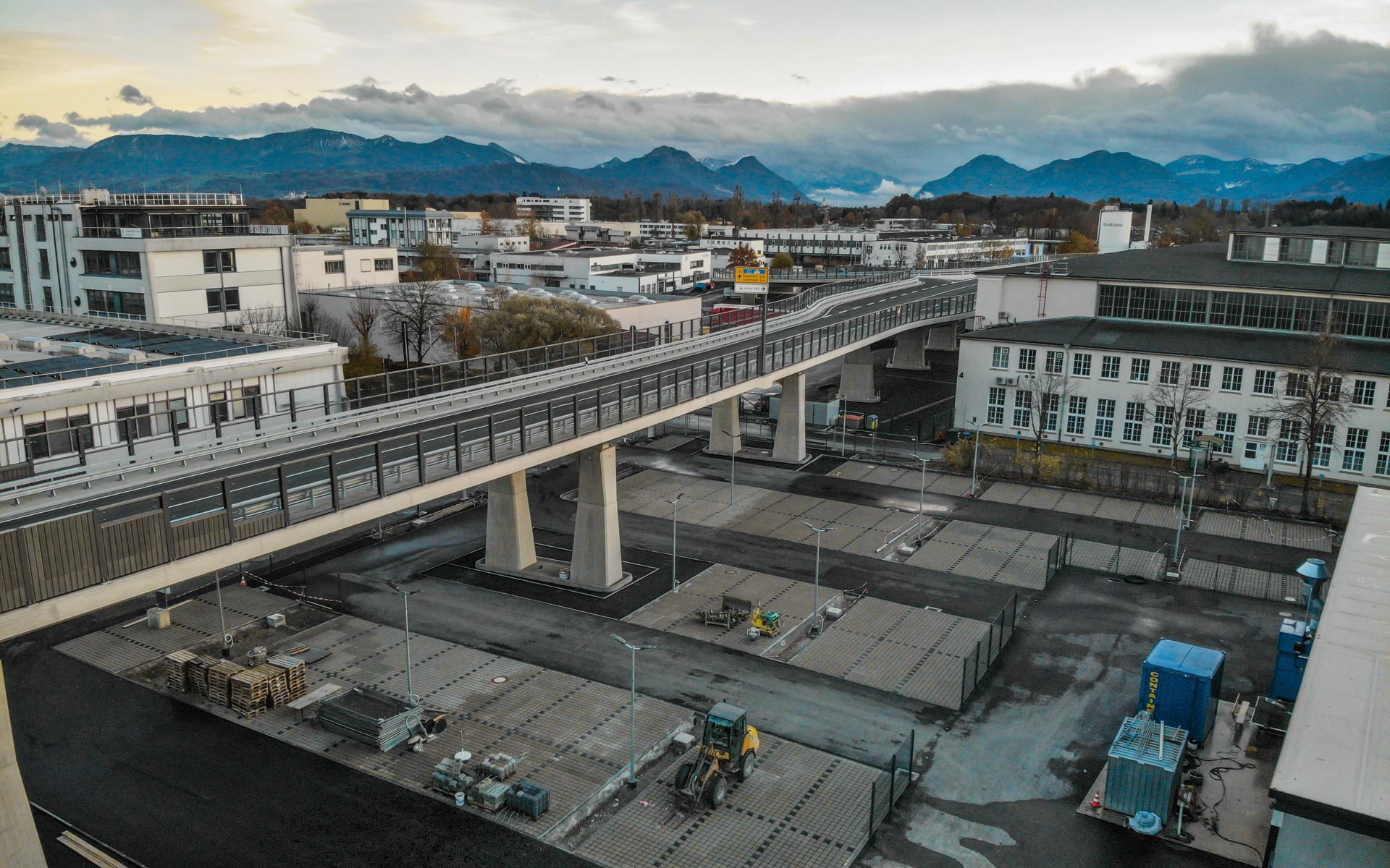 Schwab in Rosenheim revitalisiert Gelände nach B15 Brückenbau
